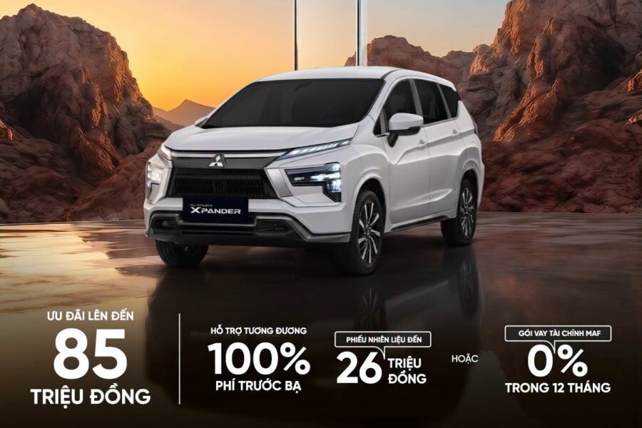 Mitsubishi Xpander - MPV 7 chỗ được ưa chuộng tại Cà Mau