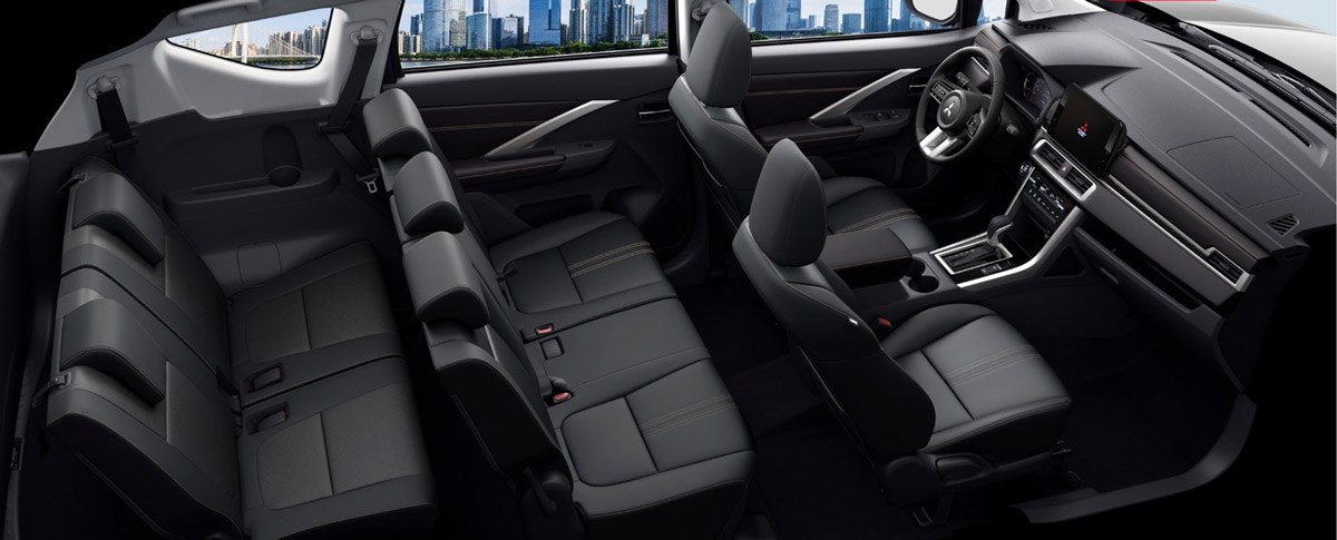 Hàng ghế thứ hai của Mitsubishi Xpander