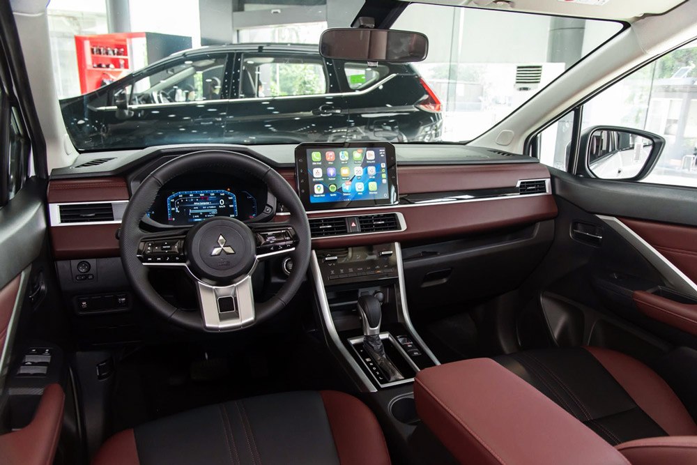 Chi tiết nội thất và màn hình cảm ứng Mitsubishi Xpander